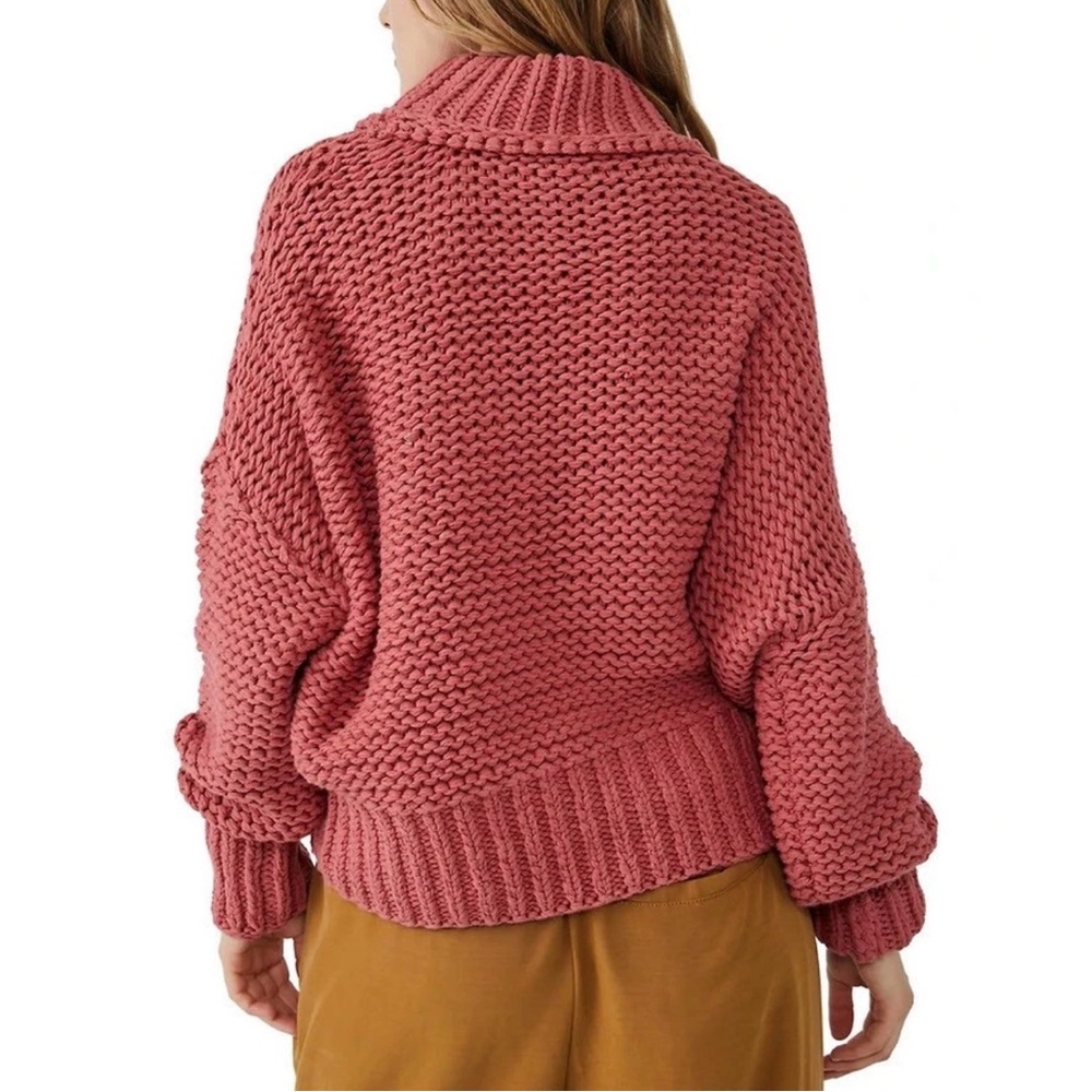 Free People My Only Sunshine Sweater in Rosette NWT - Picture 3 of 13